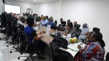 Séance de travail avec la DirCab